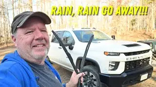 How To: Replacing Wiper Blades on a 2021 Chevrolet 2500HD