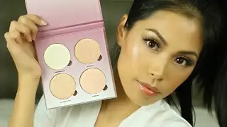 Anastasia Beverly Hills Sugar Glow Kit Review & SWATCHES (Brush + Finger) Holiday Soft Glam