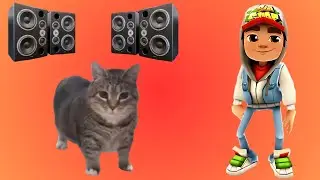 OIIAOIIA Spinning Cat X Subway Surfer Theme