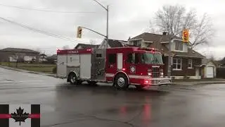 Thorold Fire Pump 1 Responding