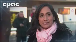 Foreign Affairs Minister Anita Anand speaks with reporters at WEF in Davos – January 20, 2026