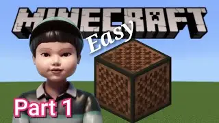 How to make Squid Game Jump Rope Song in Minecraft (Part 1) Easy