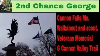 VLOG77 Walkabout and Scout Cannon Valley Trail  Mn