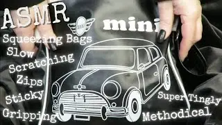 ASMR Request. Squeeze bags / Zips / Scratching / Methodical/ Sticky fingers / No Talking #asmr