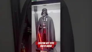 Hot Toys Rogue One Vader with Kelly Studio leather outfit & CCFL #hottoys #darthvader #actionfigures