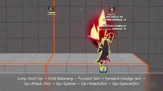 Batman - Batarang & Rising Bat Advanced [MultiVersus Combo]
