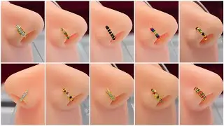 सोने की नथ | latest gold nose ring Design with price 2023 | सोने की नथुनी के नए डिजाइन  #Nosering