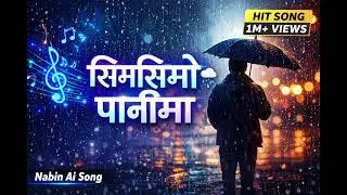 “सिमसिमे पानीमा 🌧️ | Emotional Nepali AI Song 2026 | Nabin Ai Song”