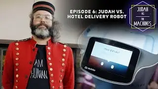 Judah vs hotel delivery robot
