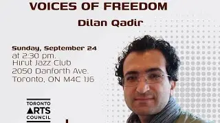 Writers in Exile VOICES OF FREEDOM reading series September 24,2023! DILAN QADIR