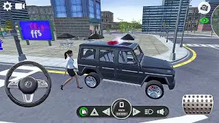Police Car JEEP Offroad - Offroad G-class- Gameplay (Android , IOS)