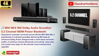🎵 Mivi Nex 900 Review 🔥 900W Beast Soundbar Under ₹20K | Dual Subwoofer #dolbyaudio #mivi