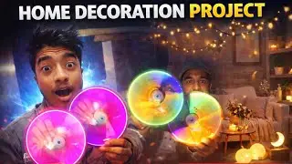 😱 Cheap Home Decoration Project | Ghar Ko Cinema Jaisa Bana Diya 🤯