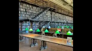 A visit to the beautiful Library of Medicine in Paris, France