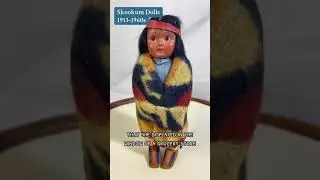 1913-1960s Skookum Native American Dolls