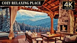 Cozy Cabin Jazz: 4 Hours of Smooth Relaxation & Mountain Views
