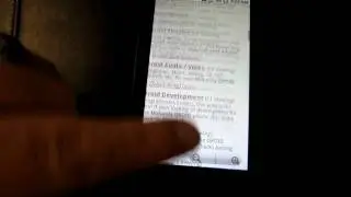 droid 2.0.1 browser scrolling