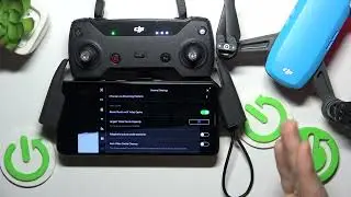 Как включить и выключить запись аудио с кешем видео в DJI Spark