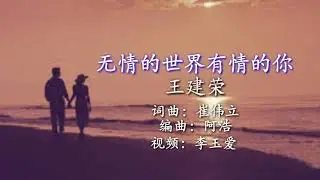 《无情的世界有情的你》
演唱：王建荣