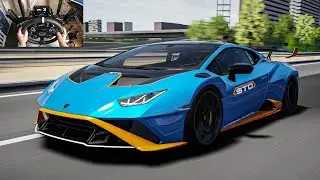 LOUD 9,000HP Twin Turbo UGR Lamborghini Huracan STO - Assetto Corsa
