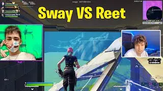 FaZe Sway VS XTRA Reet In This 3v3 Zone Wars Wagers w/ NA PROS Goes Intense! - Fortnite