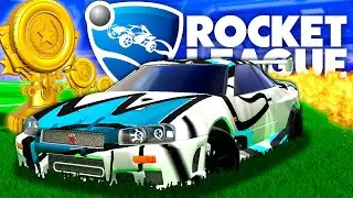 SKYLINE, MEU NOVO CARRO OFICIAL NO ROCKET LEAGUE (SSL com GIAN)