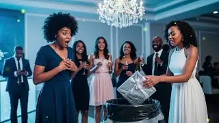 At her step Sister’s Engagement Party,She Threw her Gift in the Trash—Not Knowing It Held a $50k