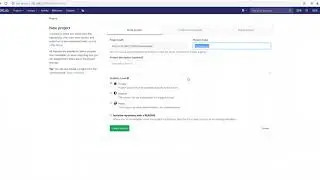 Create A New Maven and ipmorto gitlab