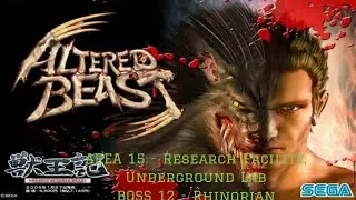 Altered Beast (2005) - AREA 15 - Research Facility, Underground Lab|BOSS 12 - Rhinorian