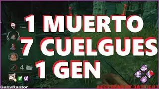 1GEN VS 7CUELGUES. #DBD #DeadByDaylight #Killer #Cerda #AmandaYoung