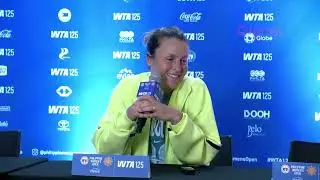 Tatjana Maria speaks after win in Manila | Philippine Women's Open | Credit: Cignal