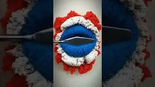 Sand Cutting ASMR | Satisfying Precision Art & Creative Patterns