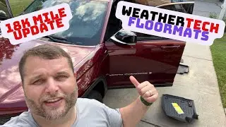 Установка Jeep Grand Cherokee L Weathertech и обновление пробега 18 тыс. миль!