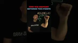 Find the midpoint between two points