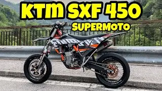 KTM SXF 450 Supermoto Testride