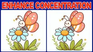 【Spot the Difference】🌟 Daily Brain Workout: Enhance Your Cognitive Skills