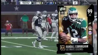 THIS GAMES CHEATING ME!!! 99 OVR LTD UL RANDALL CUNNINGHAM DEBUT! MADDEN 18 ULTIMATE TEAM