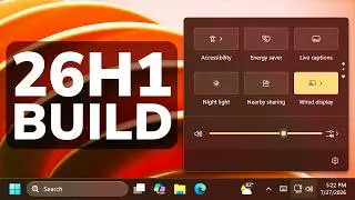 Big Windows 11 26H1 July 2026 Update – New File Explorer, Windows Update in RP (Build 28000.2605)