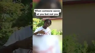 When someone waves at you but, not you. | @YRNRod #shorts
