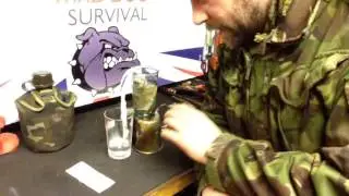 Simple water filtering method