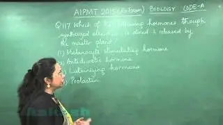 Re-AIPMT 2015 Solution-Biology Video Q. 117 Aakash Institute