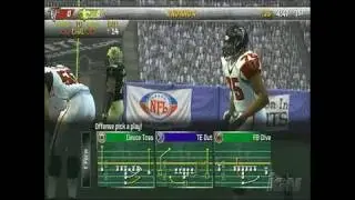 Madden NFL 08 PlayStation 2 Gameplay - Saints Vs. Falcons