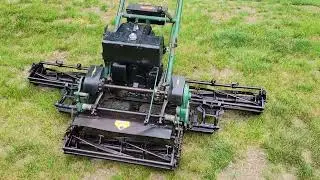 Locke model 70 triplex reel mower 1980.
