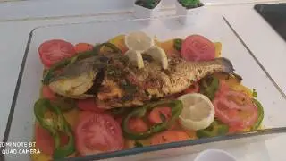 DORADA AL HORNO AL ESTILO MARROQUÍ