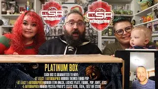 CSR Collectibles Black Friday Platinum Horror Autograph Mystery Box