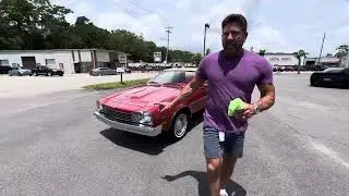 Driving my V8 Chevy Monza Town Coupe with only 18,700 ACTUAL MILES!