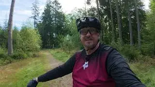 20250907 - MTB - Silkeborg - Vestskoven - Bl&aring;t spor