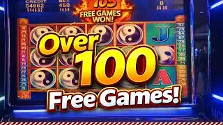 😱 UNREAL! 100+ Free Games Triggered on This Slot Machine 🎰