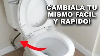 COMO CAMBIAR MANGUERA DE ABASTO DE INODORO