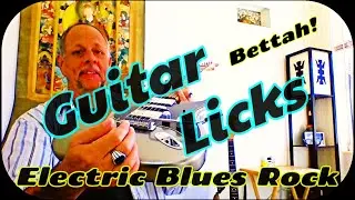 Texas Style Guitar,  Improve Playing Blues Rock Guitar Licks You Can Use #46